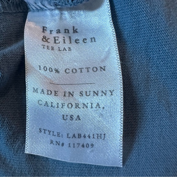 Frank & Eileen Hydrangea Nicole Popover Henley Jersey Dress. Size Medium. - Picture 7 of 8